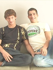 Cute twinks serviced each other