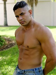 Latino hunk naked