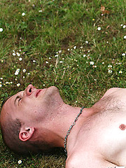 British twinks have sex orgy at the nature