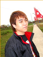 Cute Japanese guy gets naked on the beach