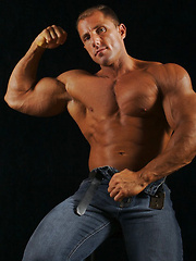 Johnny Cruise shows off his ass in his jockstrap