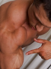 Yummy shows off his great ass and his jockstrap