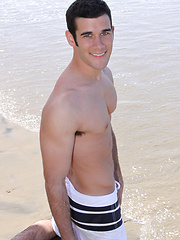 Straight stud Nicholas from school swim team