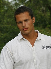 Fit jock Phil Helm strips off his clothes