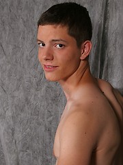 Innocent teen boy Celio plays with his cock