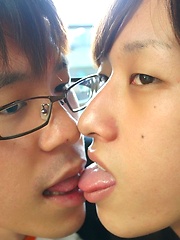 Japanese lovers Kento and Yuya fucking