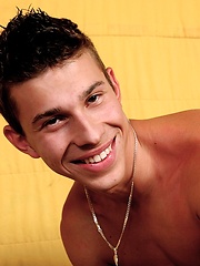 Horny twink jacking off