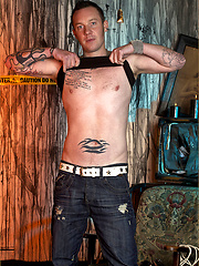 Straight guy lubes his dick and masturbates