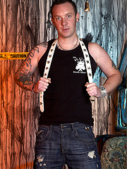 Straight guy lubes his dick and masturbates