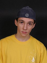 Young twink boy jacking off cock