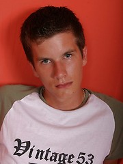 Euro boy jacking off his penis