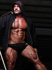 Fantasy bald muscle daddy Hans Hoffmann