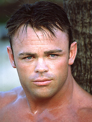 Huge muscles and strong abs from Trent Foster