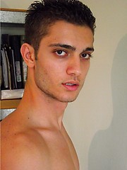 Miami latino boy Rocco stripping and jacking off