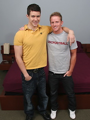 Lovely guys in bed