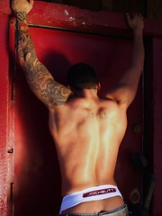 GSexy Gabe Marco shows off his butt