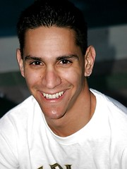 Latin man jacking off