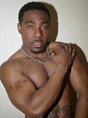 Black soldier jacking off