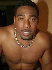 Black soldier jacking off