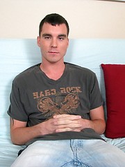 Straight newbie boy named Christopher Evan