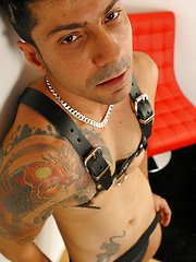 Enzo gets his massive, uncut tool out for some fun