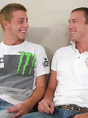 Straight boys Travis and Erik get anal adventure