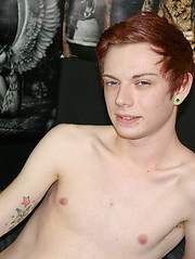 Young emo boy Jake Wiles solo masturbation