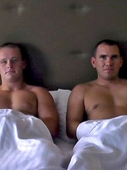 Grant topping Jimmy bare asshole