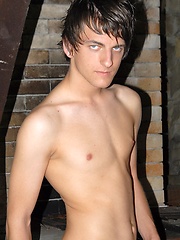 Straight skater-boy bares his sweet cock for us