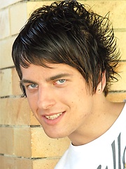 Straight skater-boy bares his sweet cock for us