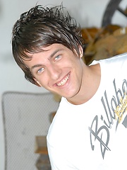 Straight skater-boy bares his sweet cock for us