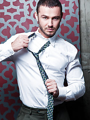 Hans Berlin services his boss jessy ares for a raise