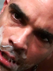 Damien Crosse loves sperm on his face