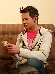 A hand of cards and two handfuls of cock