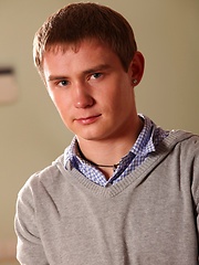 Young athlete Ramunas works out