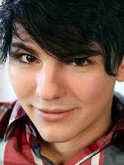 Nikki has one of those cute, shy smiles