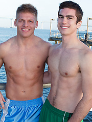 Morgan was very, very excited about being with Hunter