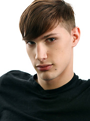 Evan jerks his thick, ten inch dick