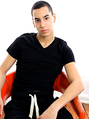 Joey Lafontaine strokes and plays with ass