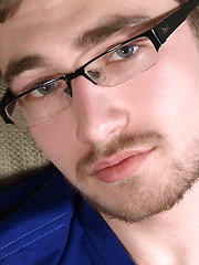 Jake Baker masturbates his big dick