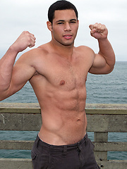 Stron athletic guy Josh