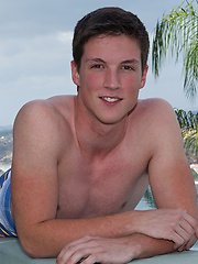 Smiley twink boy Cole