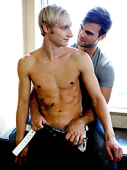 Gabriel Clark pounds Max Carter