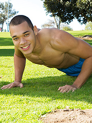 Strong jock boy Rick