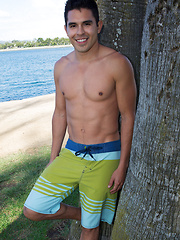 Smiley brunette guy Clint