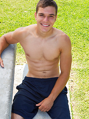Tanned twink boy Sergei