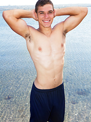 Tanned twink boy Sergei