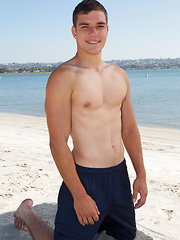 Tanned twink boy Sergei