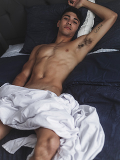 gay model Alex Riley